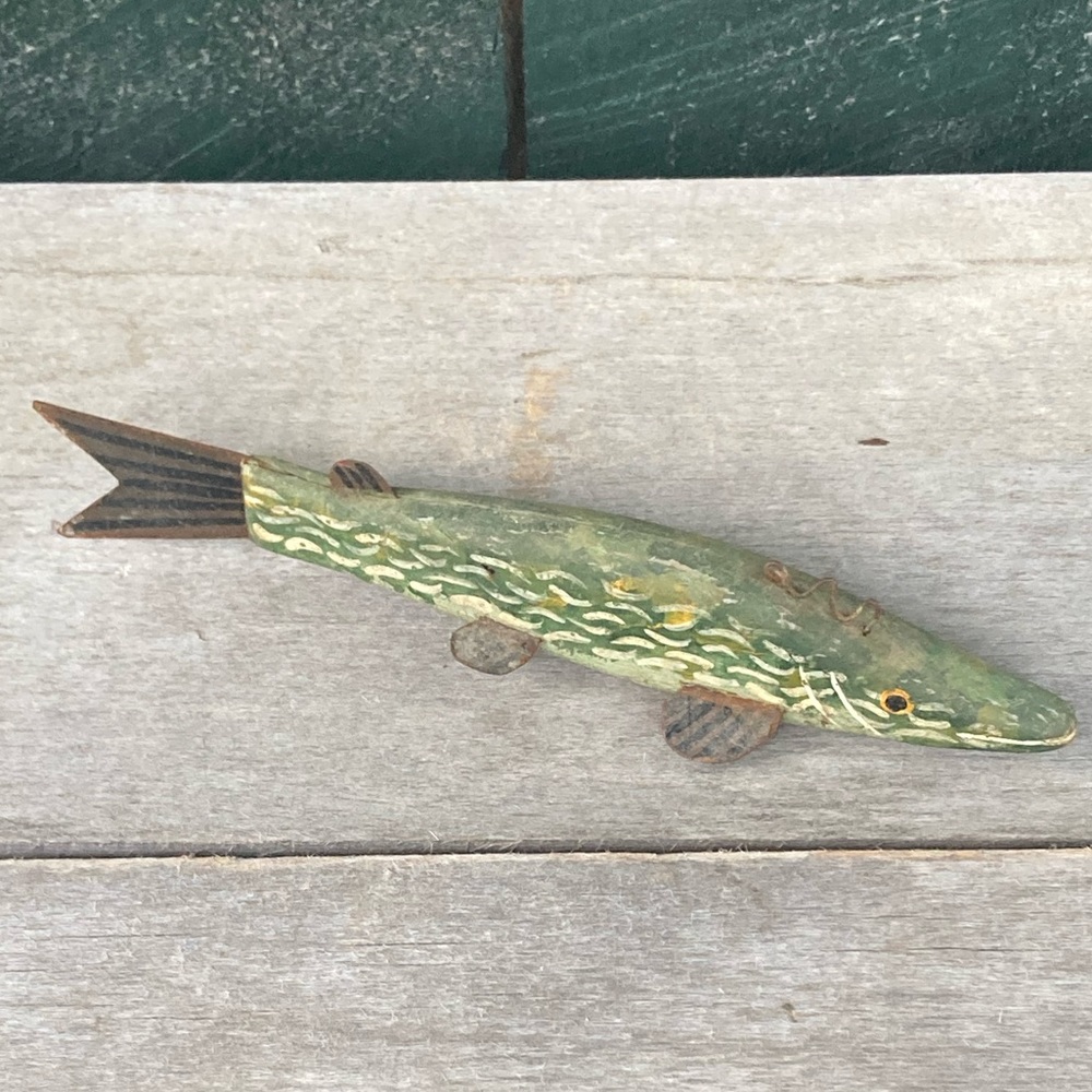 Vintage | Hand Carved Ice Fishing Lure